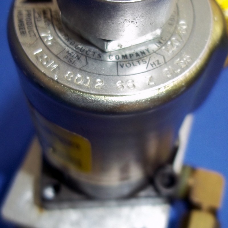 VERSA 120V 60HZ 75PSI 12W ELECTRIC QUICK EXHAUST VALVE EMS 801266ZCLB6