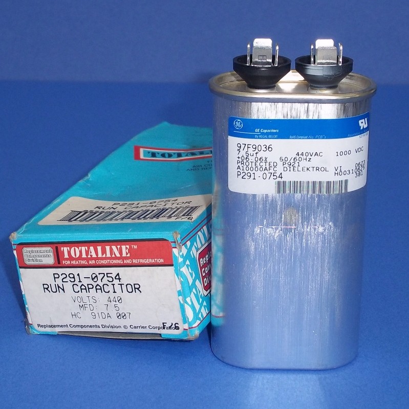 30 5 Mfd Uf Dual Run Capacitor 370 440 Vac 60 5 Powerwell P291