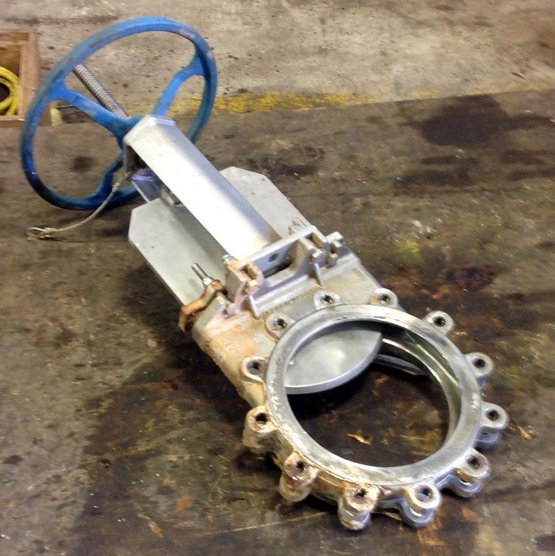 ITT ENGINEERED VALVES FABRIVALVE 150CWP 10" KNIFE GATE VALVE FV