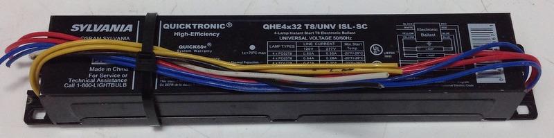 T8 Ballast 49861 Lot of 5 Sylvania Quicktronic QHE1X32T8//UNV-ISL-SC