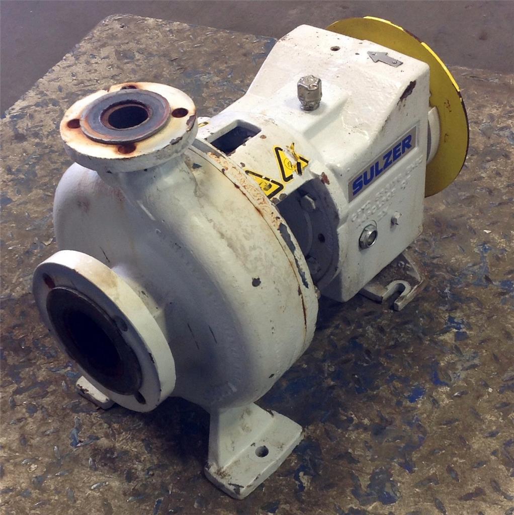 SULZER PROCESS PUMPS 55FT 120GPM 1770RPM 11/2" X 3" CENTRIFUGAL PUMP CPT 211B eBay