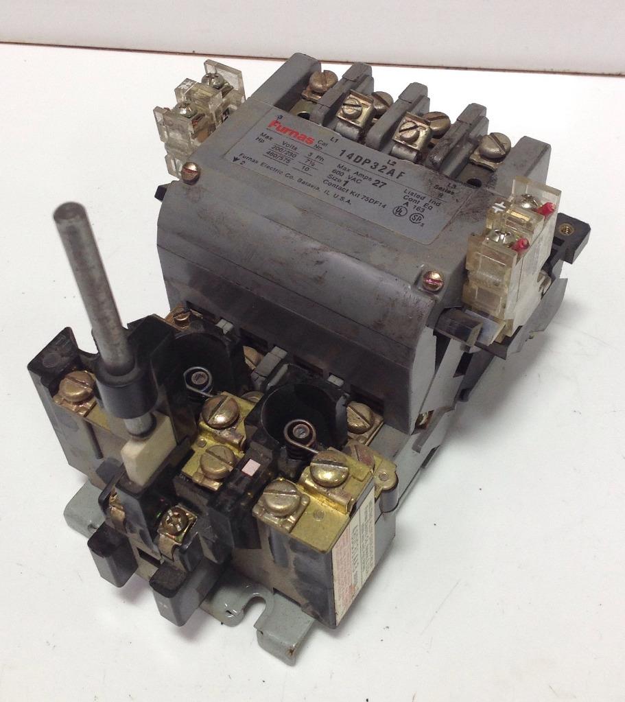 FURNAS 3PH 200//230V SIZE 1 CONTACT 14DP32AF SER A