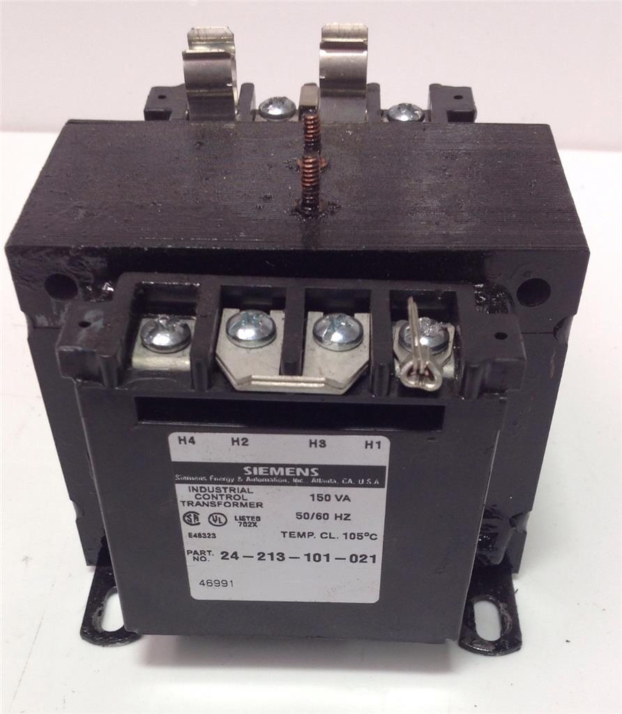 SIEMENS 150VA 105°C CONTROL TRANSFORMER 24213101021 eBay