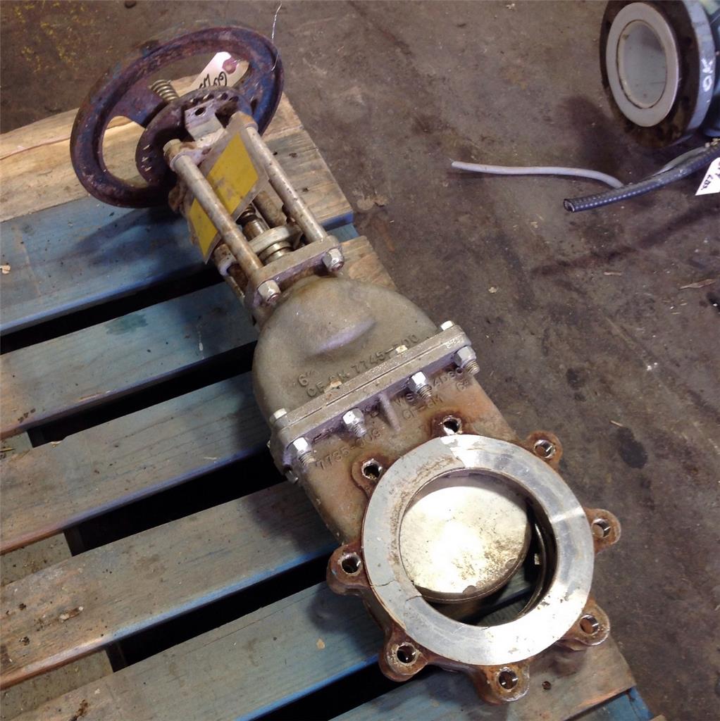 VELAN SS316 CLASS 150 SIZE 6" KNIFE GATE VALVE L140320B13BL *PZB* eBay