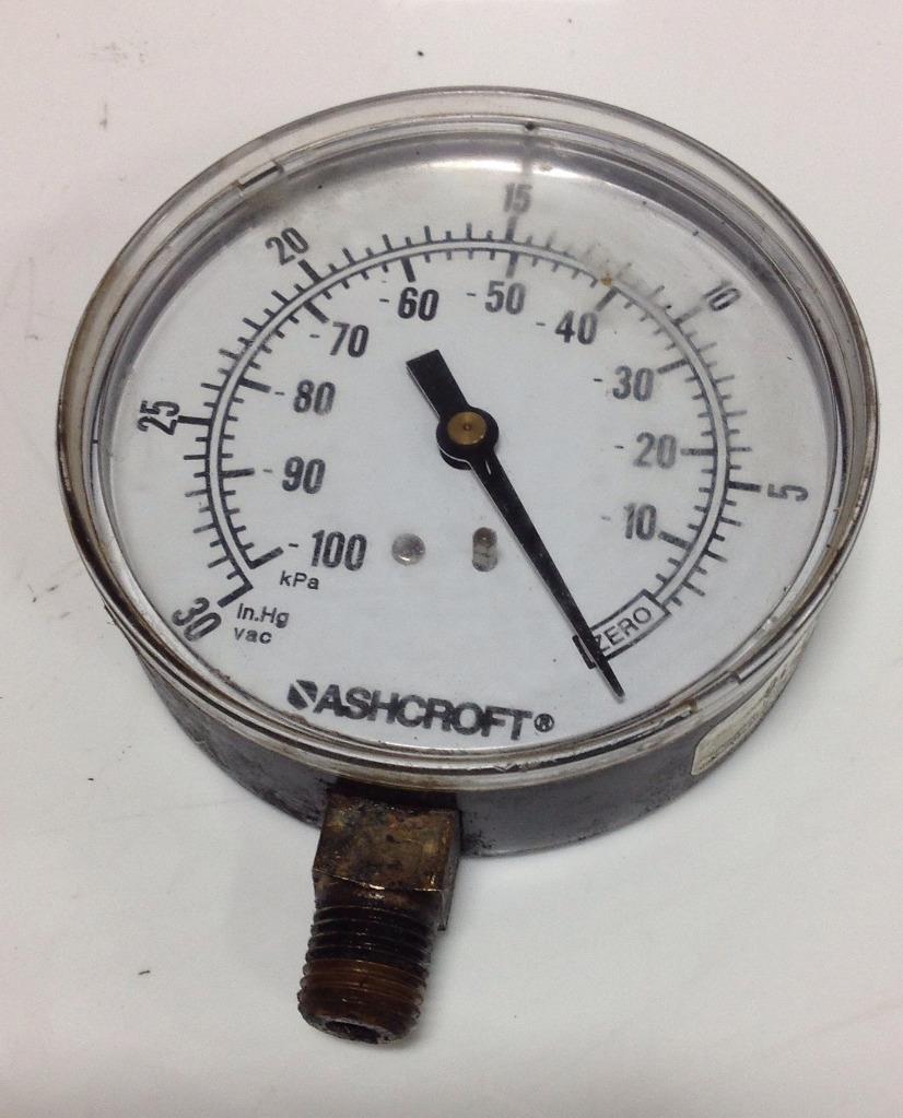 ASHCROFT 300 IN.HG VAC / 1000KPA PRESSURE GAUGE eBay