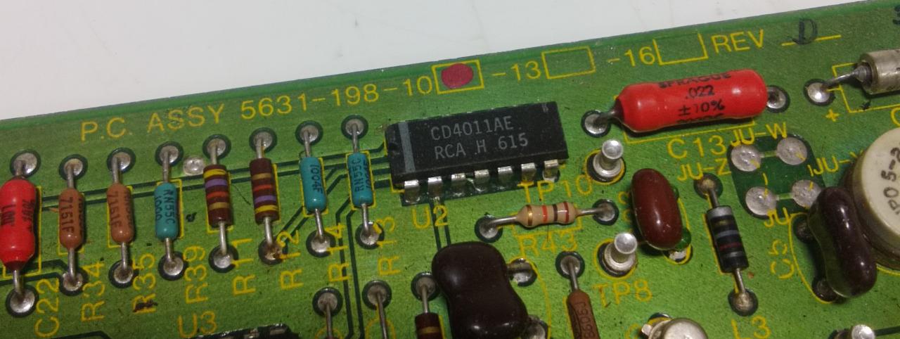 LINK ENGINEERING TORQUE CONTROL CIRCUIT BOARD CARD 2031-CA 2031CA