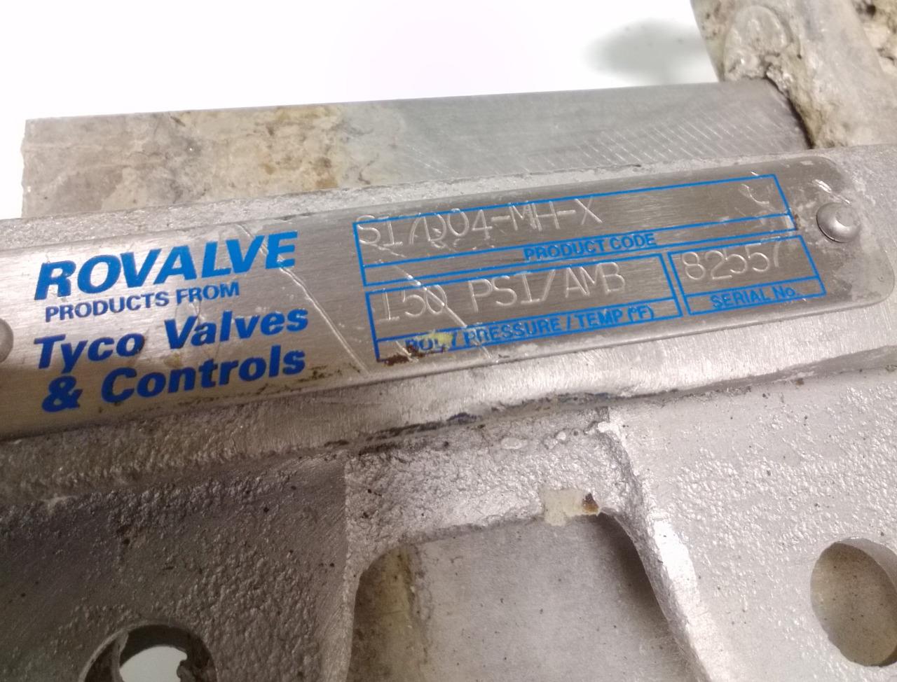 Tyco Rovalve 150psi Amb Knife Gate Valve S17d04 Mh X Ebay