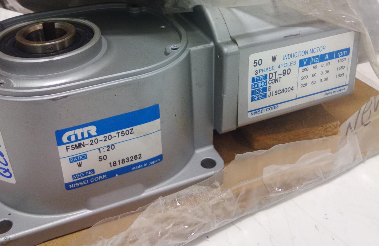 NISSEI GTR 120 GEAR MOTOR DT90 / FSMN2020T50Z NNB *PZB* eBay