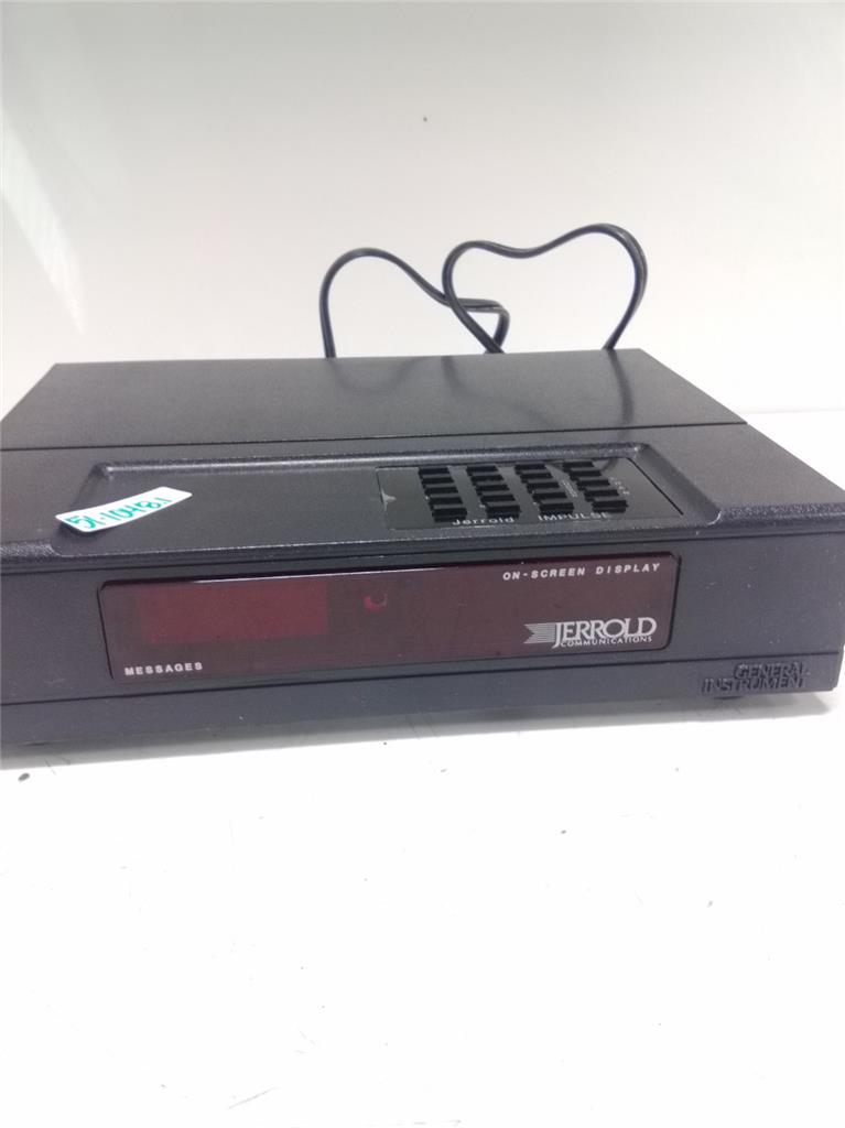 JERROLD COMMUNICATIONS CATV CONVERTER CFT 2014/V5S8B/Z eBay