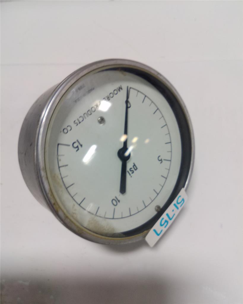 MOORE RECEIVER PRESSURE GAUGE 015 PSI *PZB* eBay