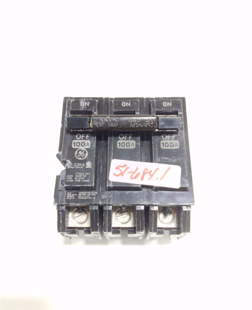 GE 2-Pole 100AMP HACR E-11592 Breaker