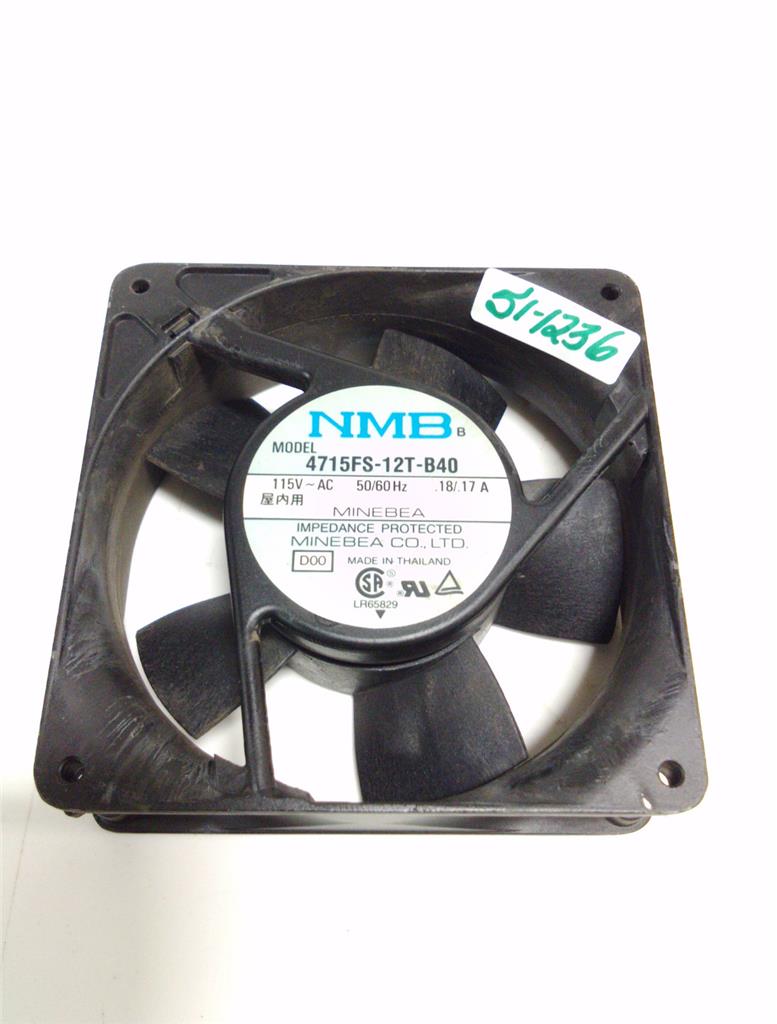 Details About Nmb Minebea 115v Ac Fan 4715fs 12t B40