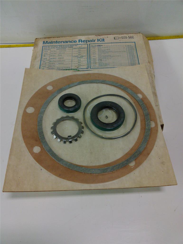 GOULDS PUMPS MAINTENANCE REPAIR KIT R196MKM8 NIB eBay
