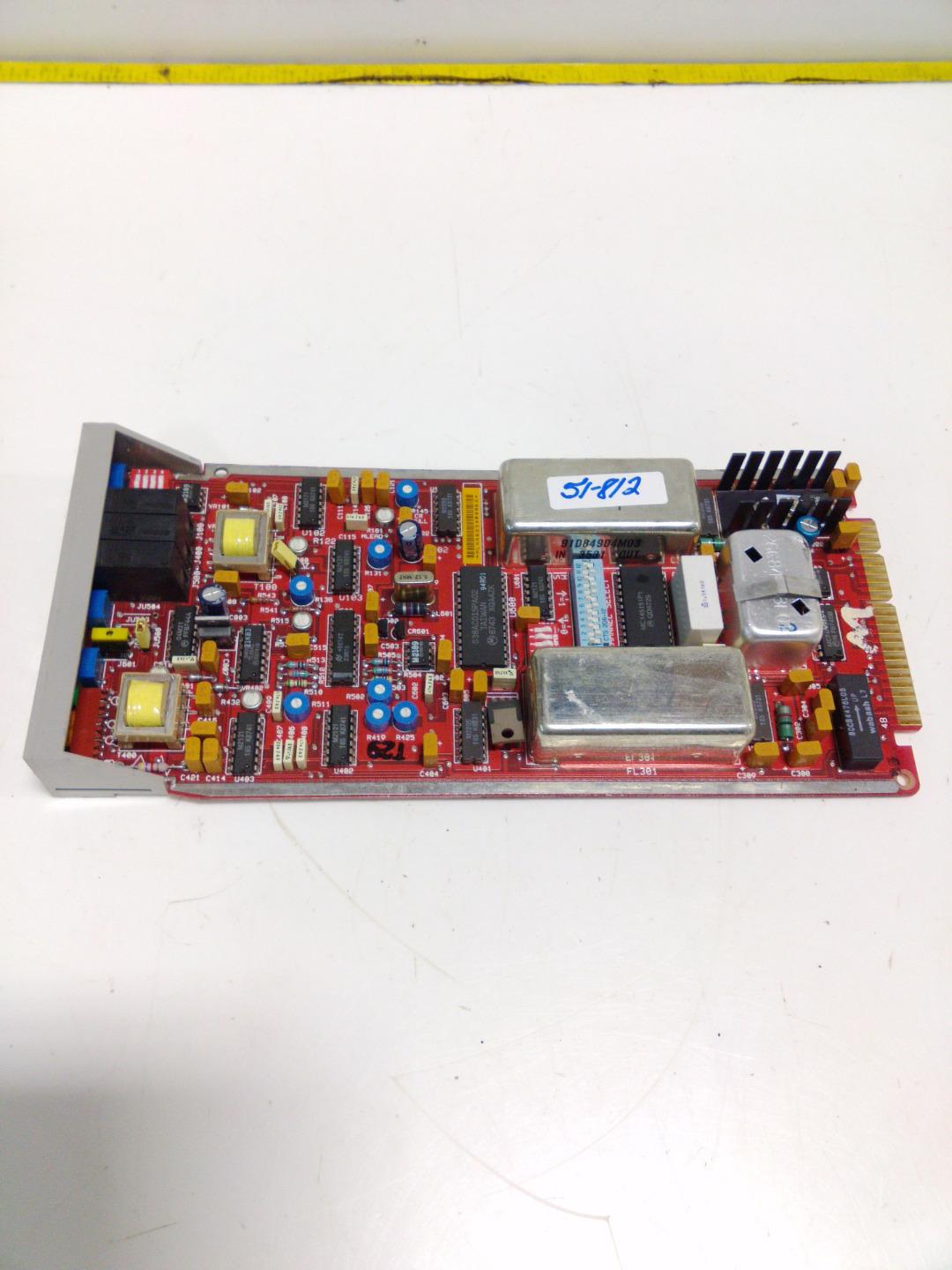Motorola MLN6287A-G0AEHB Red Board Starplex Channel Digital Modem Circuit Board