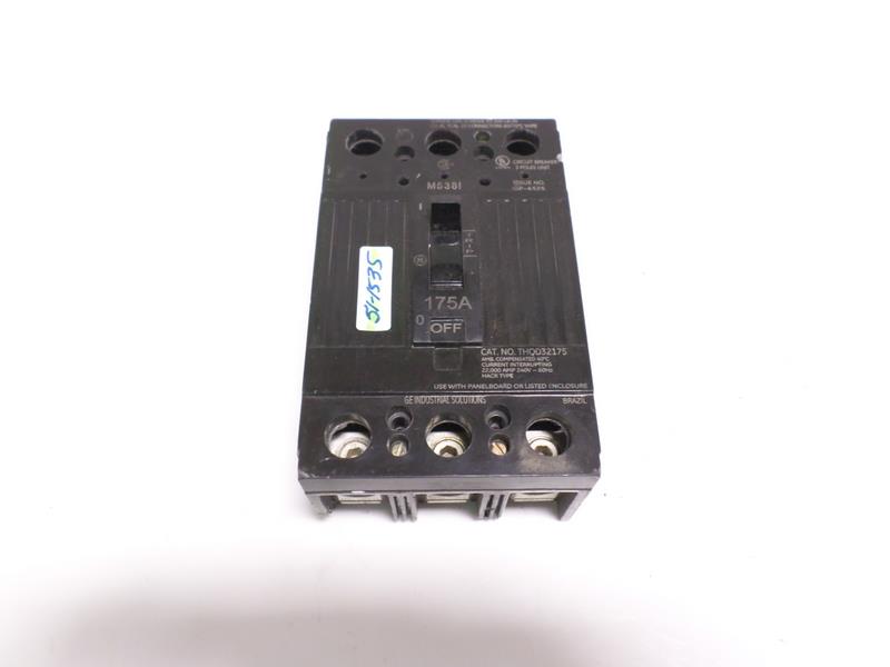 ITE Siemens QJH 3 pole 175 amp 240v QJH23B175 22,000 KAIC Circuit Breaker