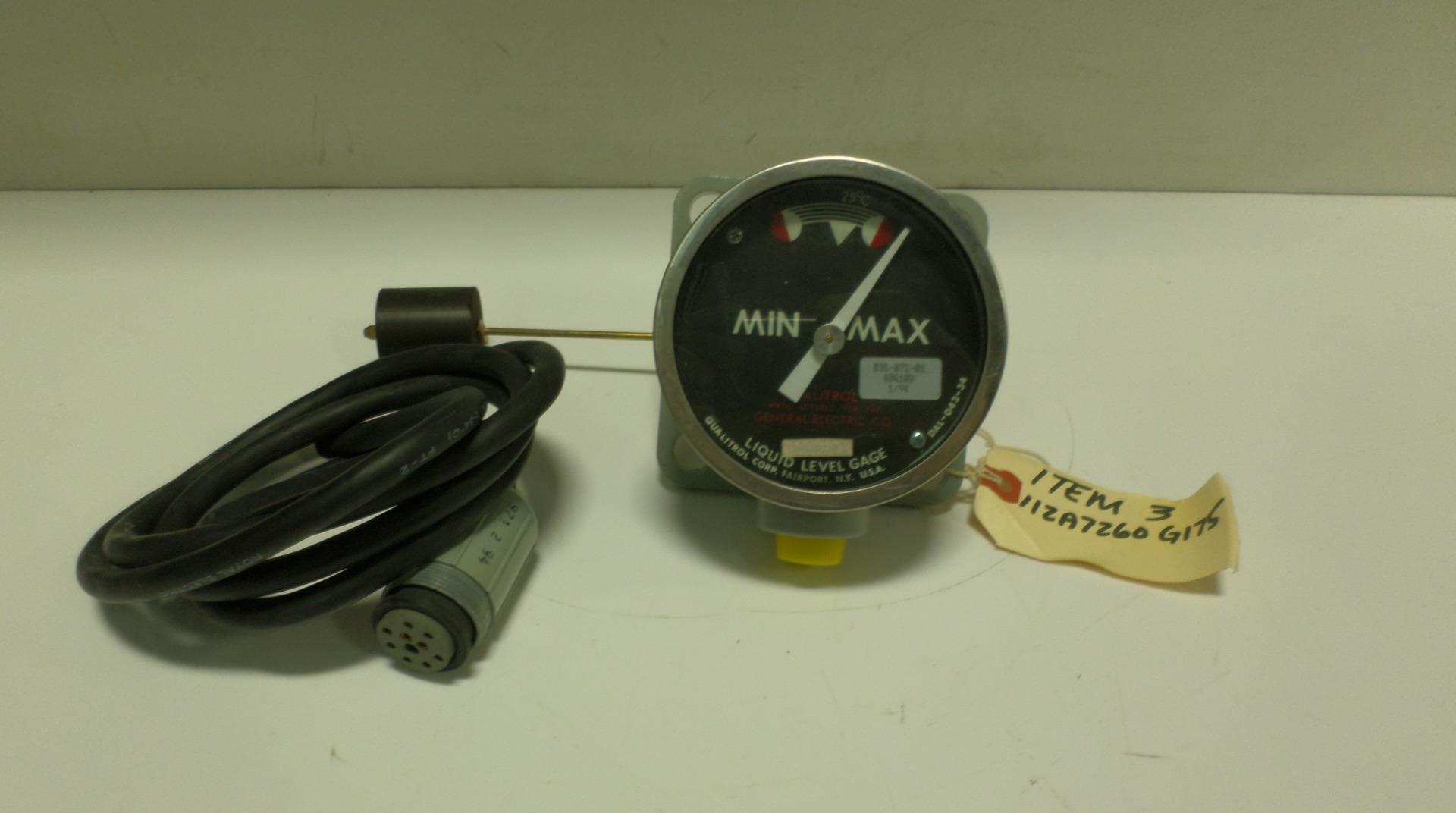 QUALITROL LIQUID LEVEL GAGE DAL04234/03507201 eBay
