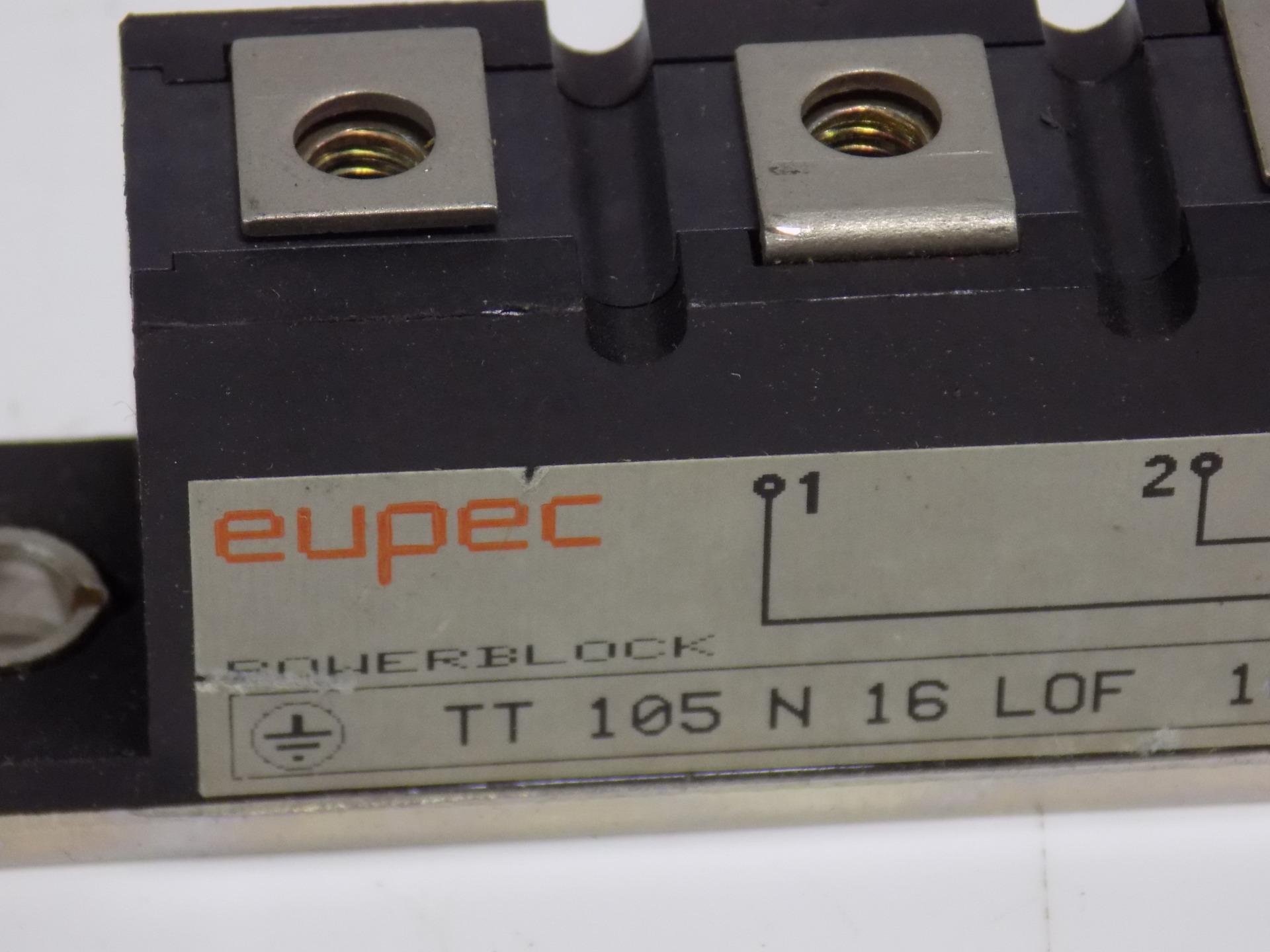 NEW MODULE TT105N16LOF EUPEC LOCATION M