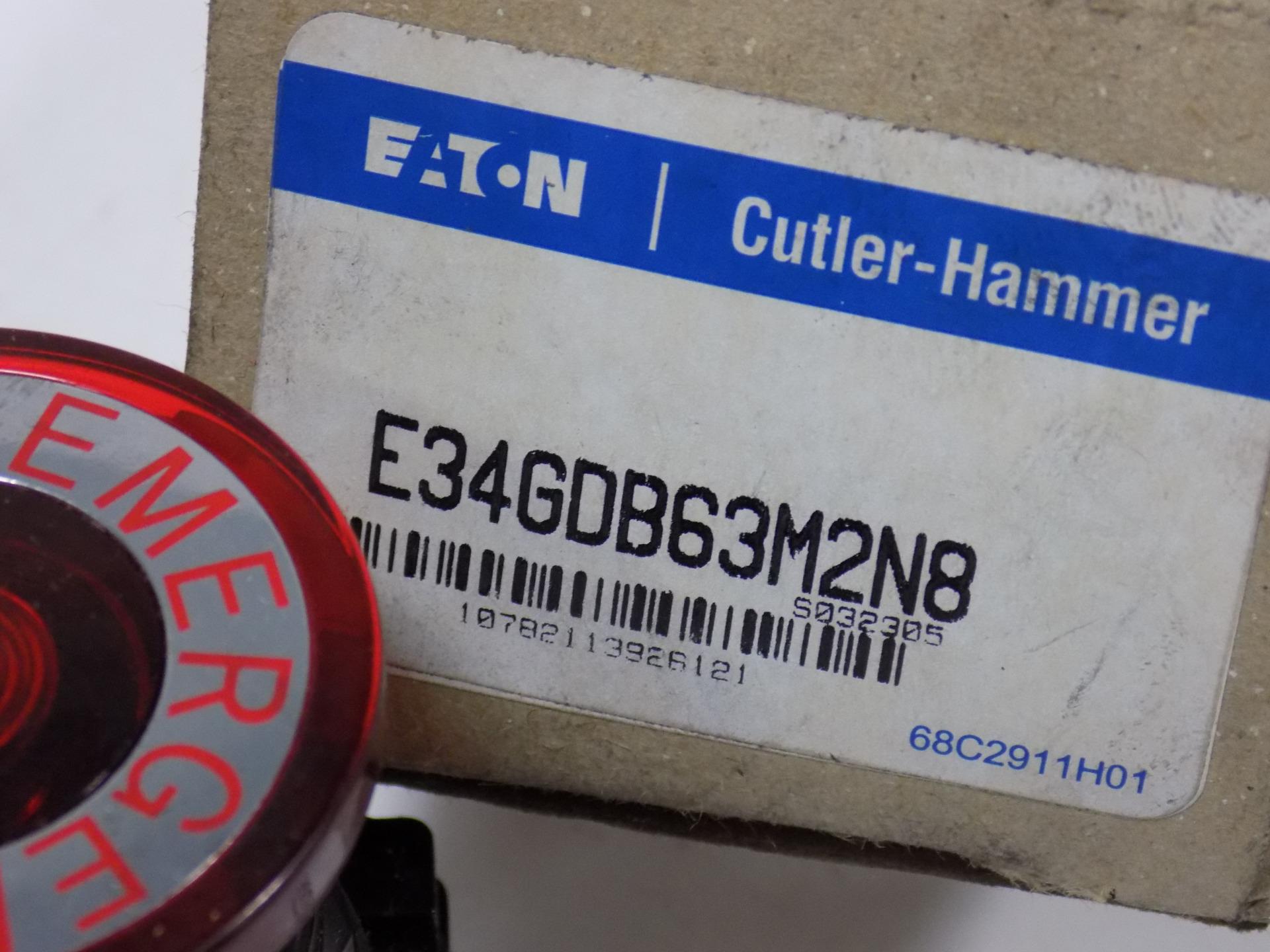 CUTLER HAMMER  RED PUSH BUTTON LOT OF 5 *PZF*