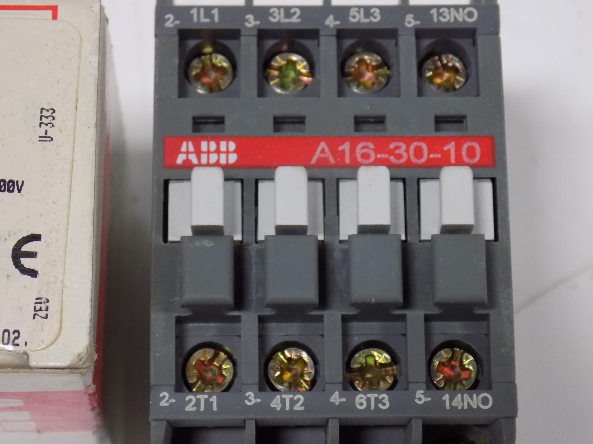 ABB CONTACTOR 208V 3P A16-30-10-34 NIB | eBay