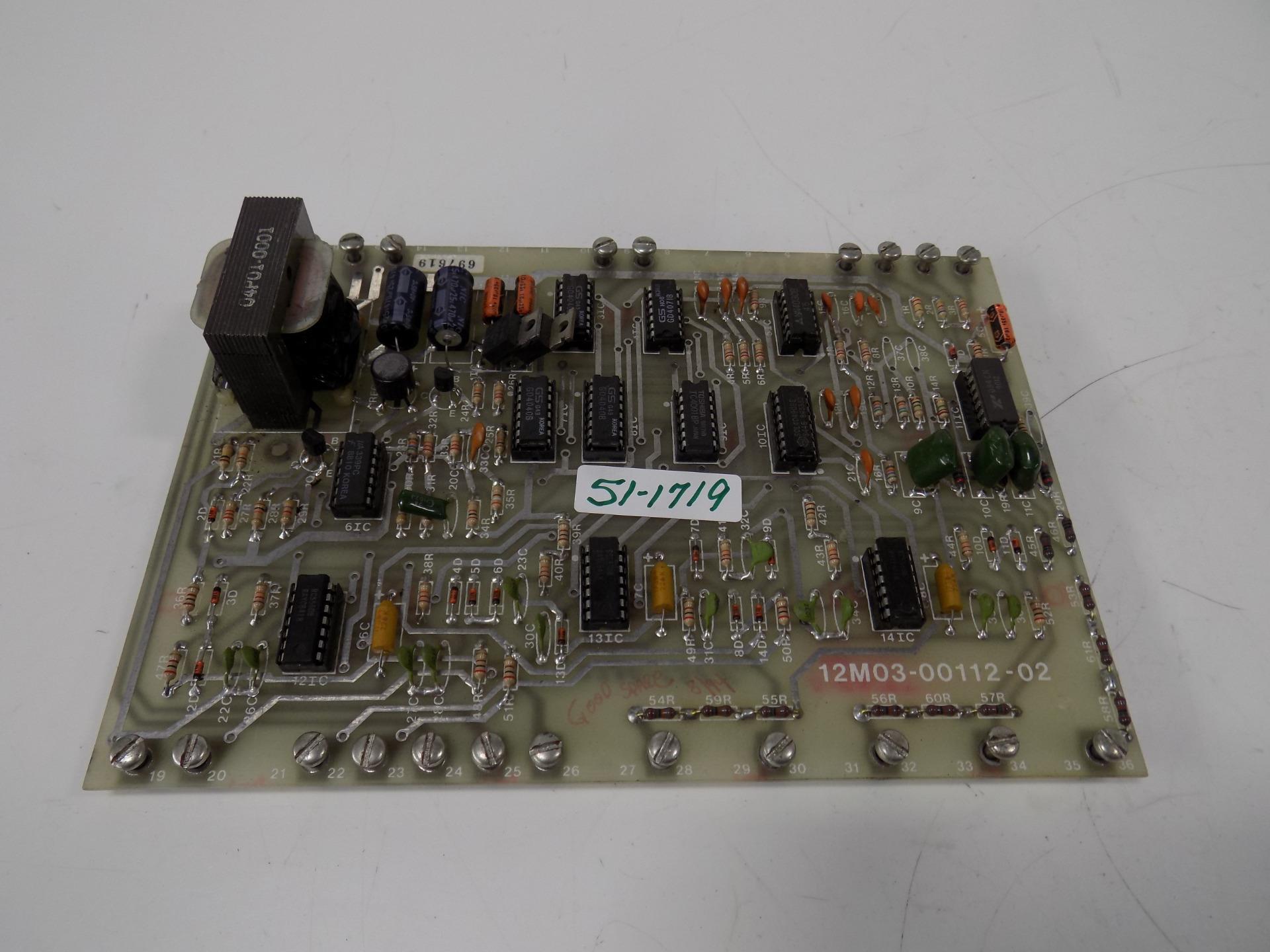 USED Fenner 12M03-00120-02 Reflex 3 Phase Pulse Amplifier Board