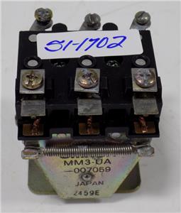 Omron Relay Switch Mm3 Ua 007059 Ebay