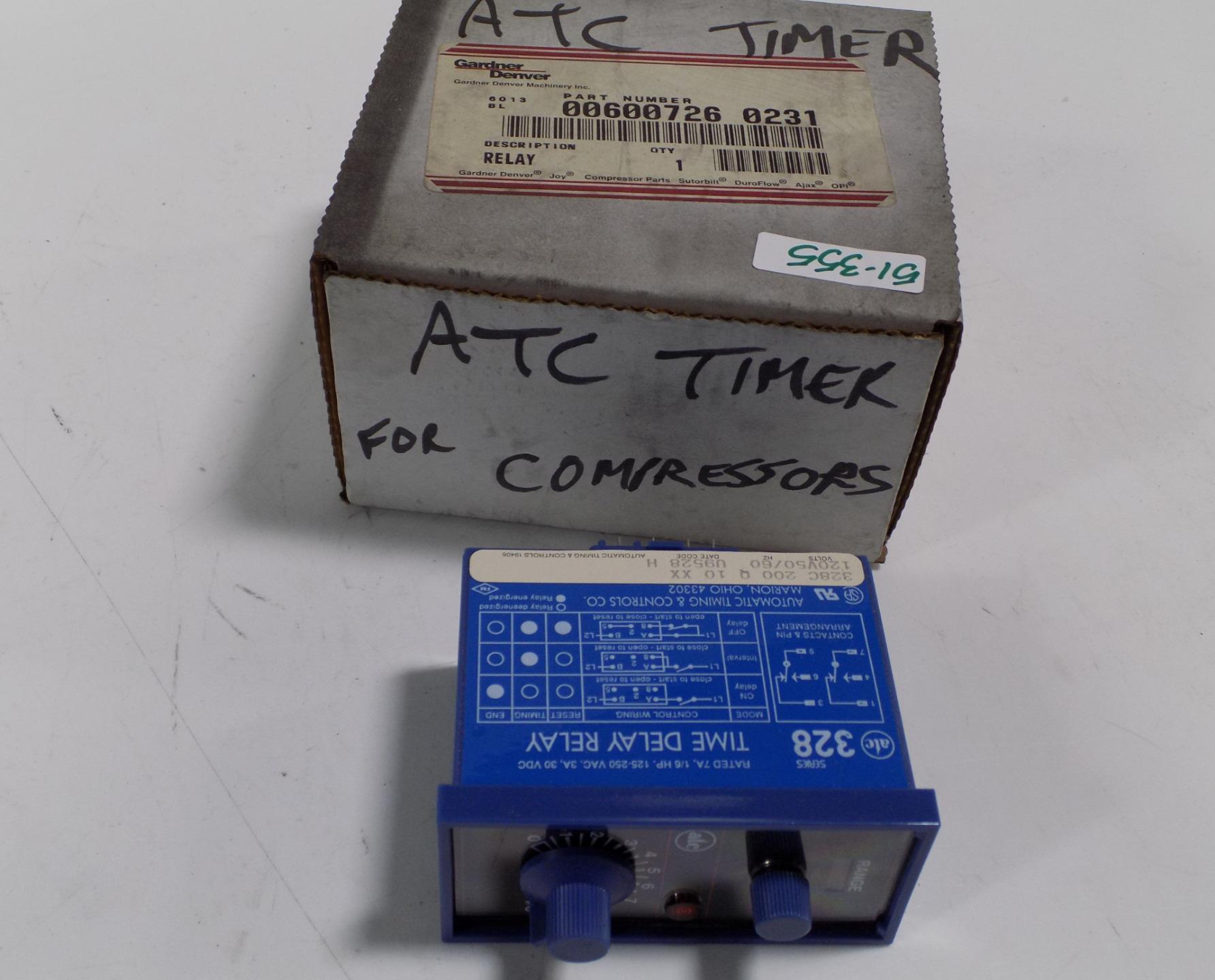 ATC TIME DELAY RELAY SERIES 328 328C200Q10XX NIB 10662072745592 | eBay