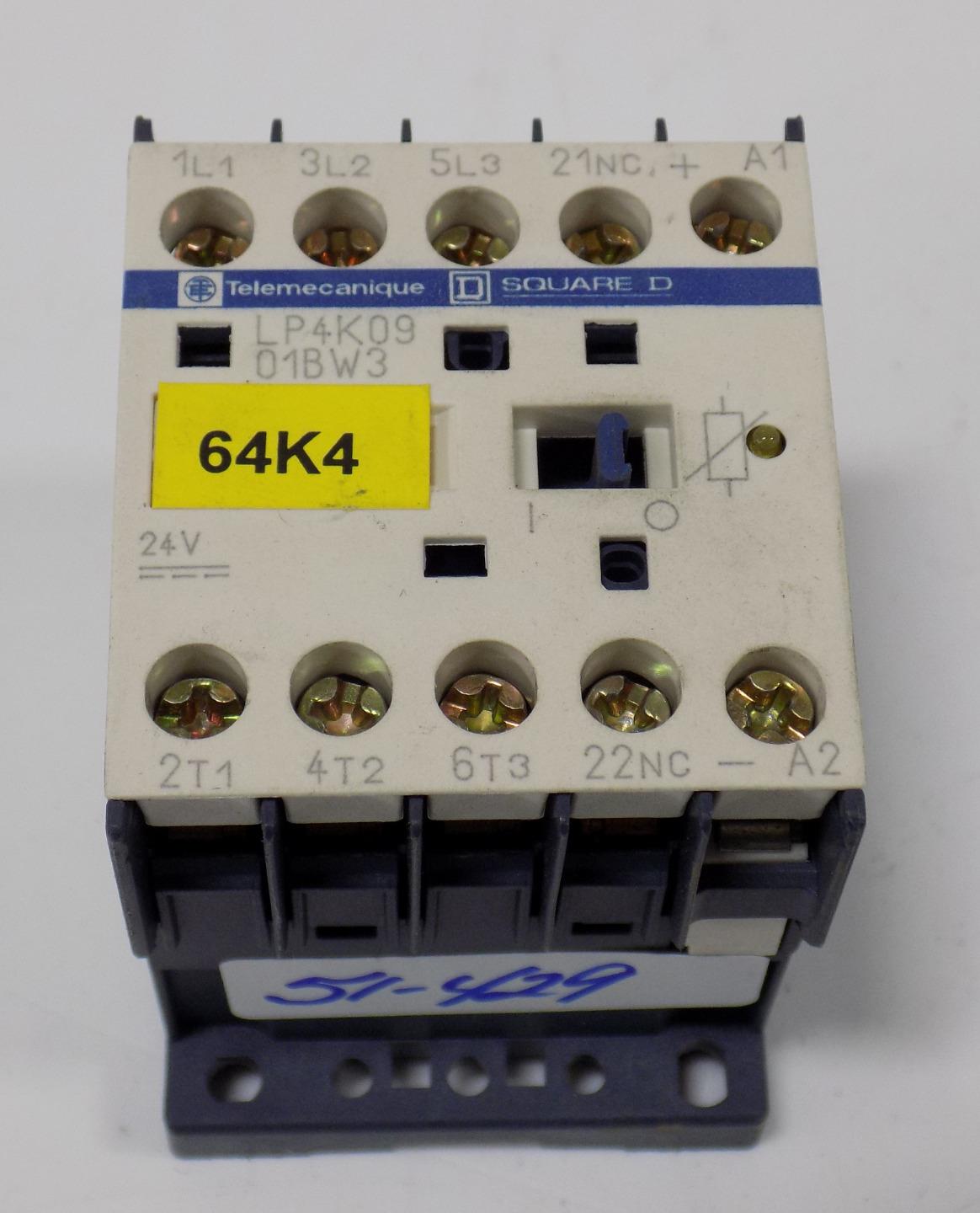 TELEMECANIQUE 24VDC COIL 20A CONTACTOR LP4K0901BW3