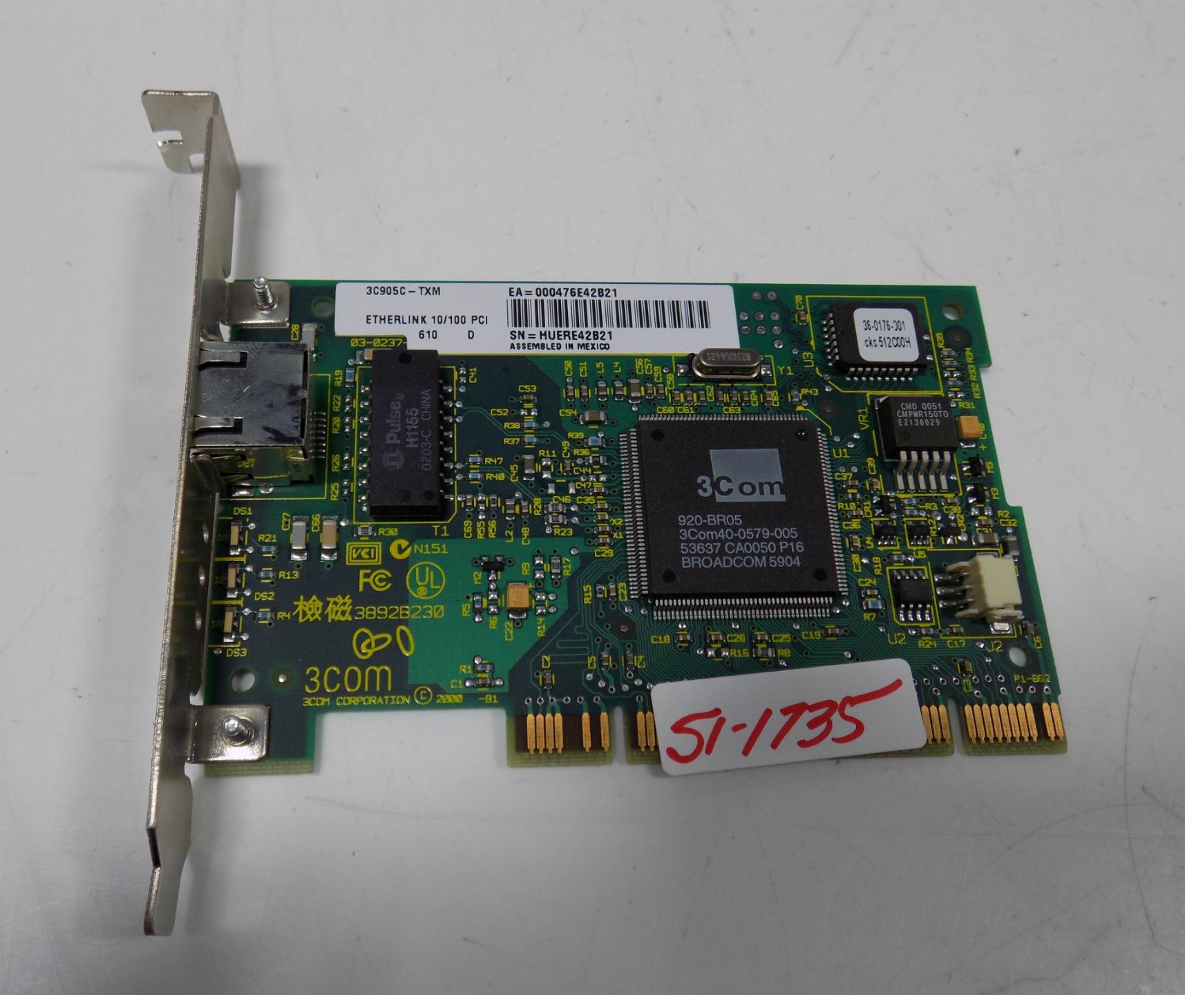 3 COM 3C905C TXM DRIVER