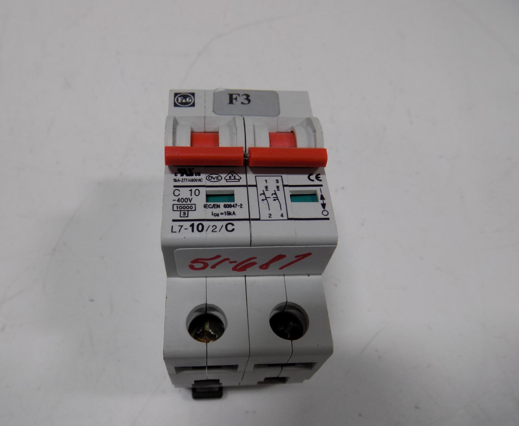 FAG CIRCUIT BREAKER IEC/EN 609472 eBay