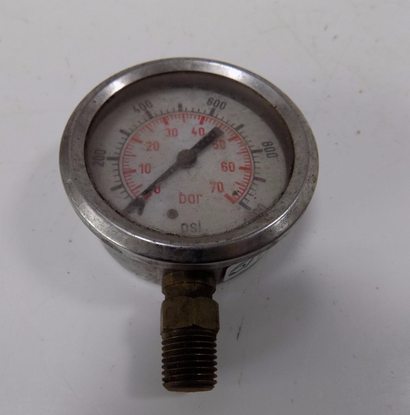0-1000-psi-0-70-bar-pressure-gauge-ebay