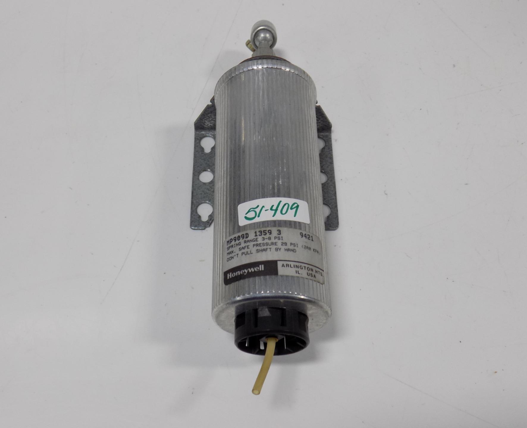HONEYWELL PNEUMATIC DAMPER ACTUATOR MP909D 1359 3 | eBay wiring honeywell damper actuators 