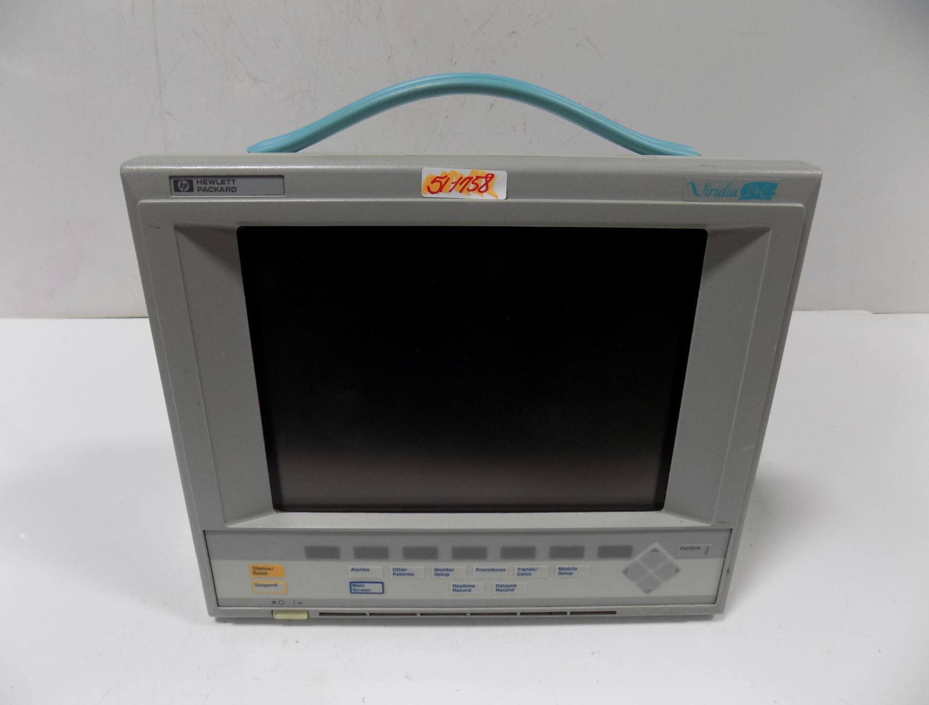 HEWLETT PACKARD VIRIDIA PATIENT MONITOR M120583000 eBay