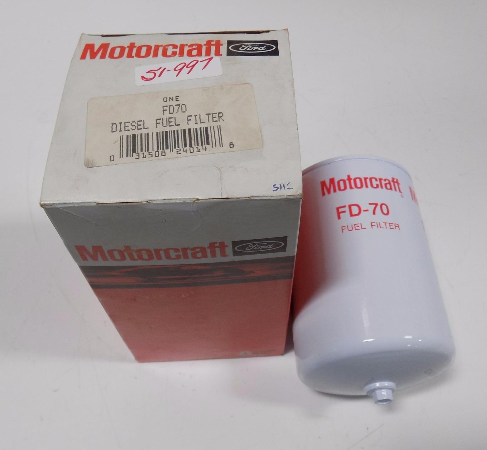 MOTORCRAFT FUEL FILTER FD-70 NIB