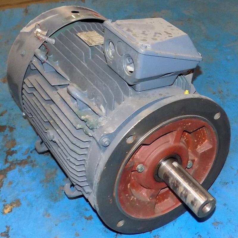 Leroy Somer 3ph 19kw Electric Motor Ls160l T Ebay