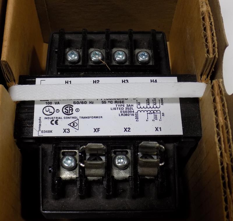 100VA 50//60 Hz Hammond Industrial Control Transformer PT100MQMJ 1PH