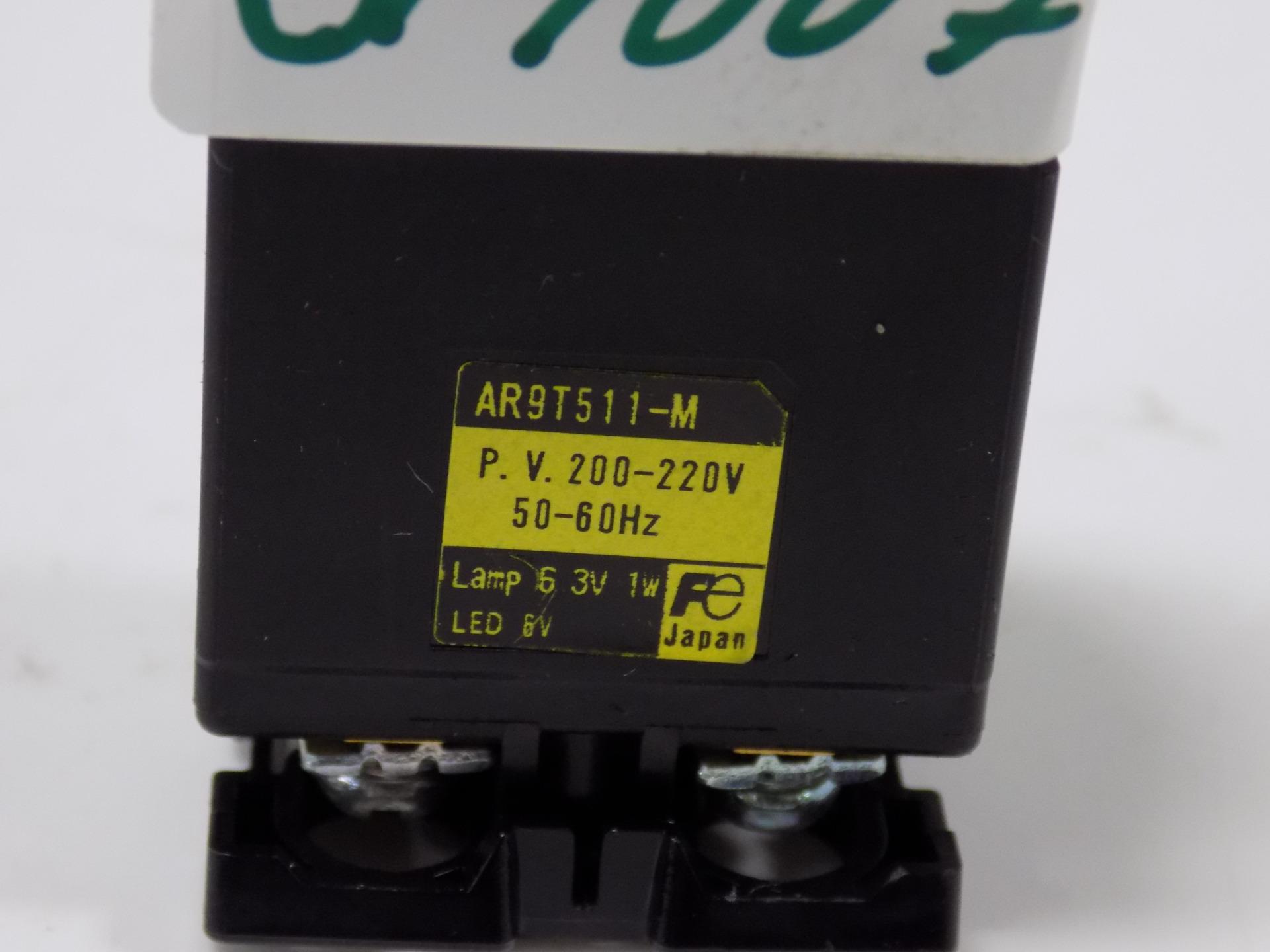 Fuji Electric Dr22dol Ar9t511 M 200 220 Vac White Indicator Lamp Light Ebay