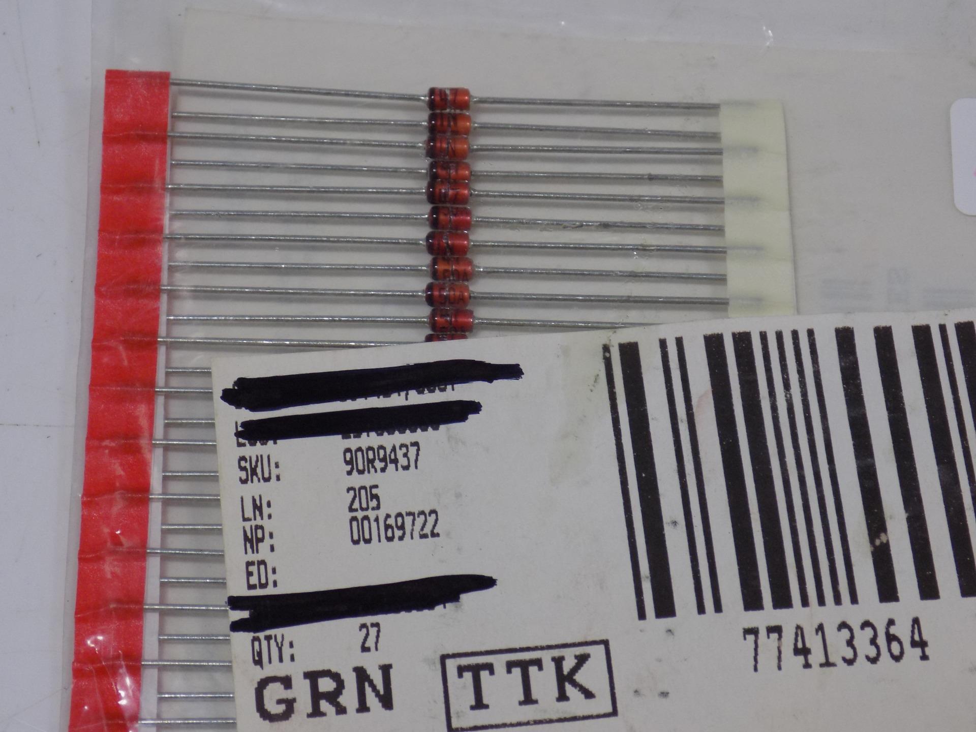 25 x 1N4745A 1N4745 Zener Diode 16 Volt 1 Watt 5/% FREE US SHIPPING