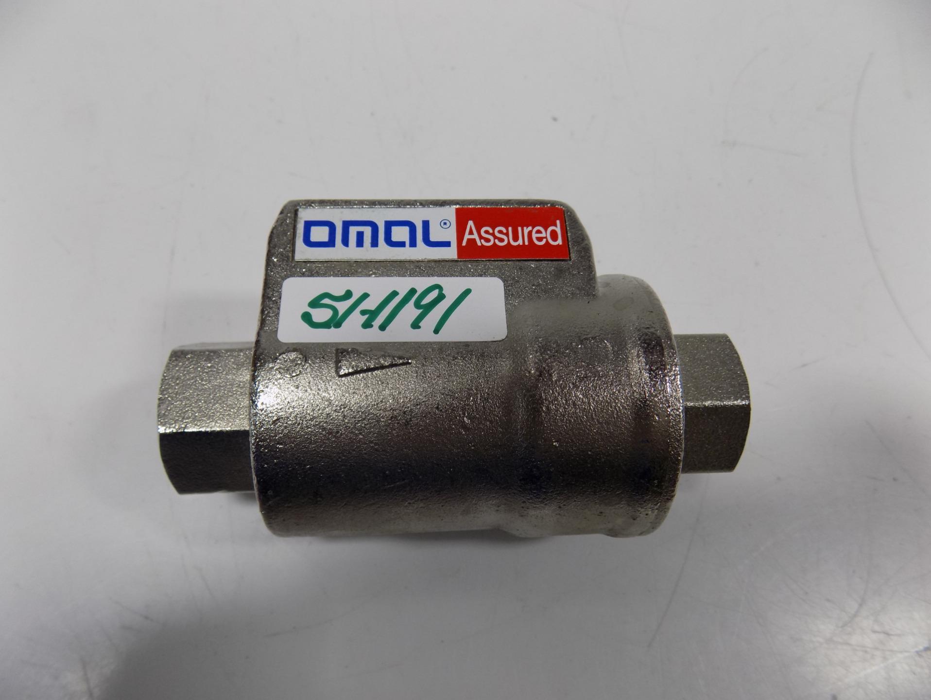 OMAL assured Automation valve NC DN 15 PN 10