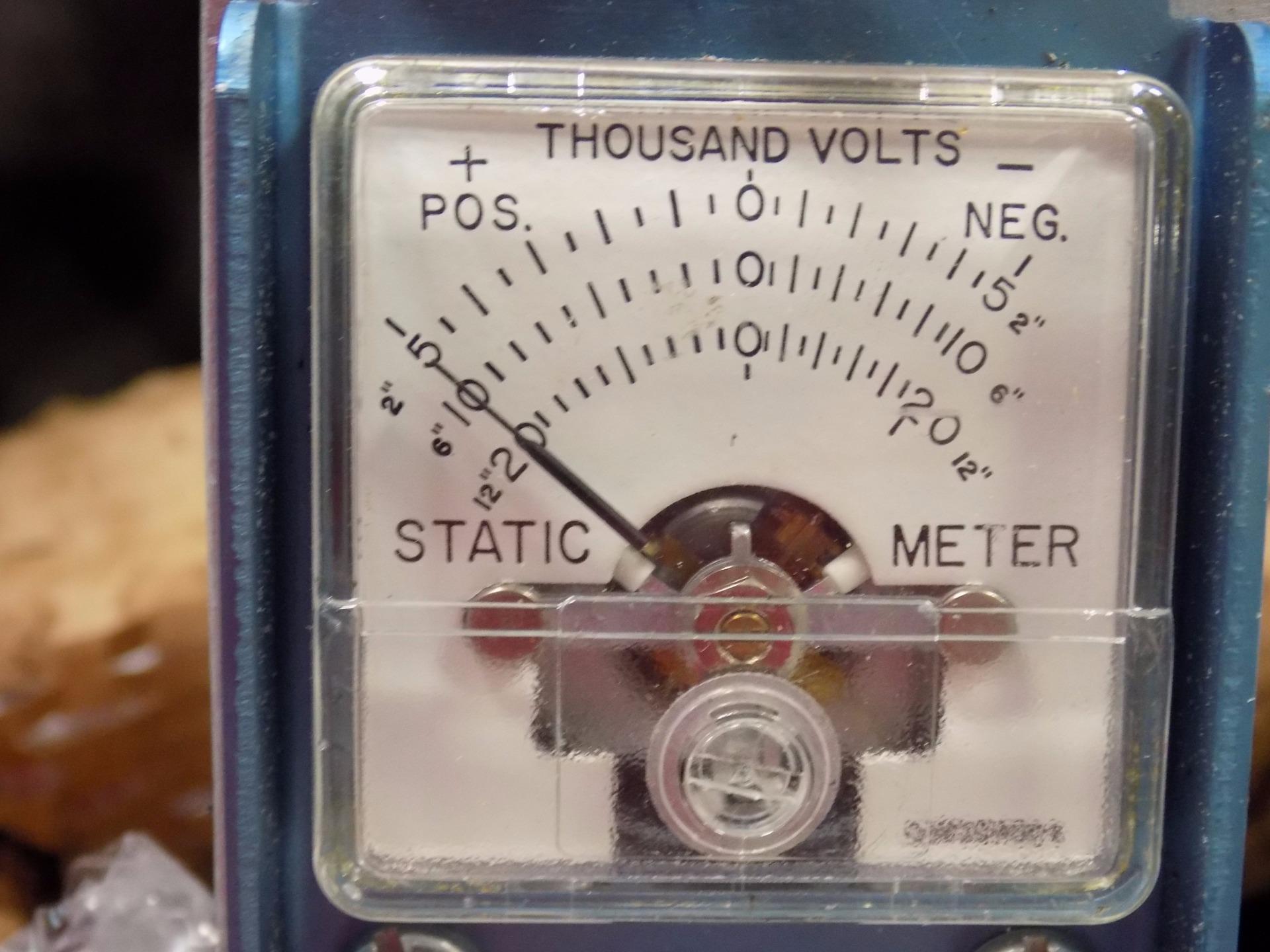 STATIC CONTROL SYSTEMS STATIC METER 3M MODEL 703 NO FOIL ON TIP | eBay