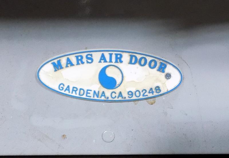 Mars Air Door Brand Air Curtain 96hv 2 0 Ebay