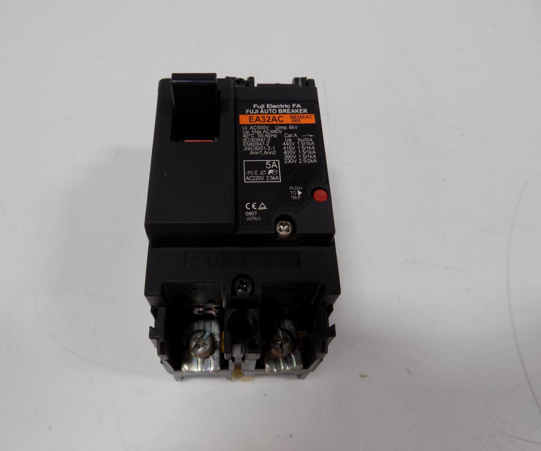 FUJI AUTO ELECTRIC EA32 10A CIRCUIT BREAKER 2 POLE