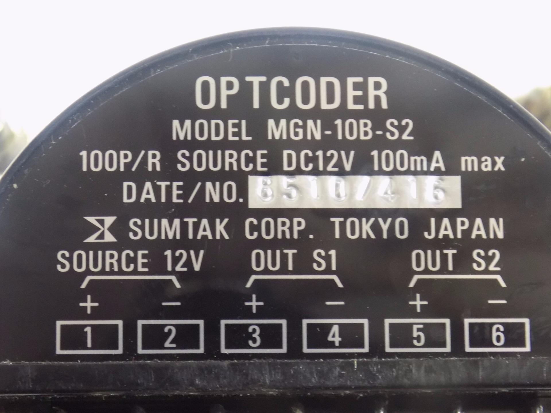 Used Warranty MGN-10B-S2 Sumtak Pulse Generator Optcoder