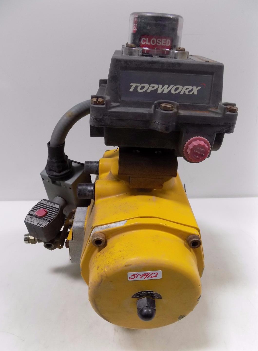 Emerson Valve Actuator W Topwork Controller Dxp T21gneb Qs0350 U04stacw Ebay The word 'topworks' is made up of 8 letters. ebay