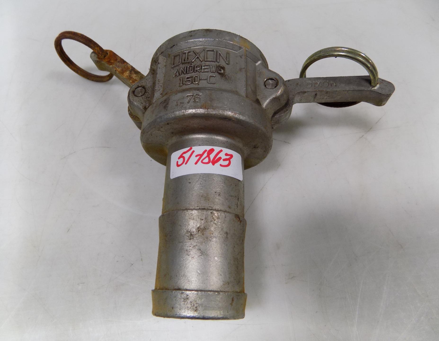 ANDREWS DIXON 1 1/2" COUPLING CAM LOCK 150C eBay