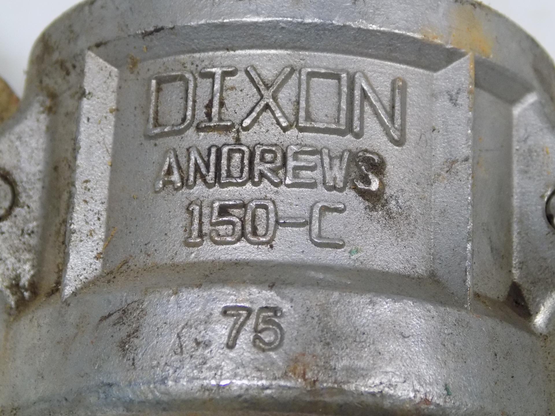ANDREWS DIXON 1 1/2" COUPLING CAM LOCK 150C eBay