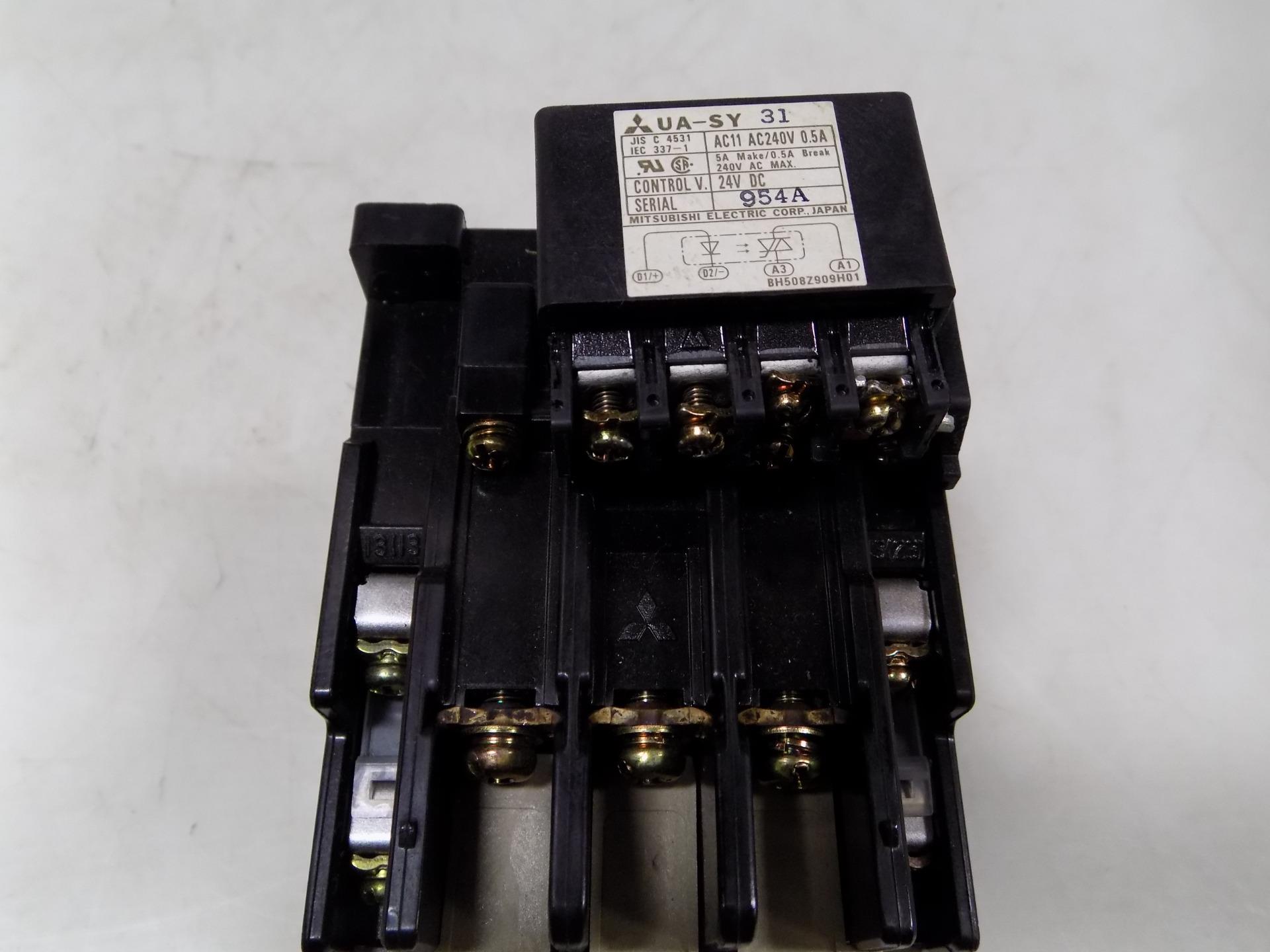 MITSUBISHI CONTACTOR S-K25 W//UA-SY 31