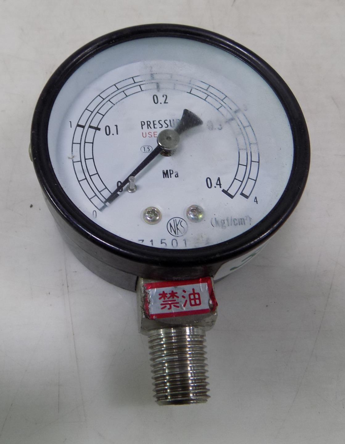 NKS 00.4MPa PRESSURE GAUGE 7150124 eBay