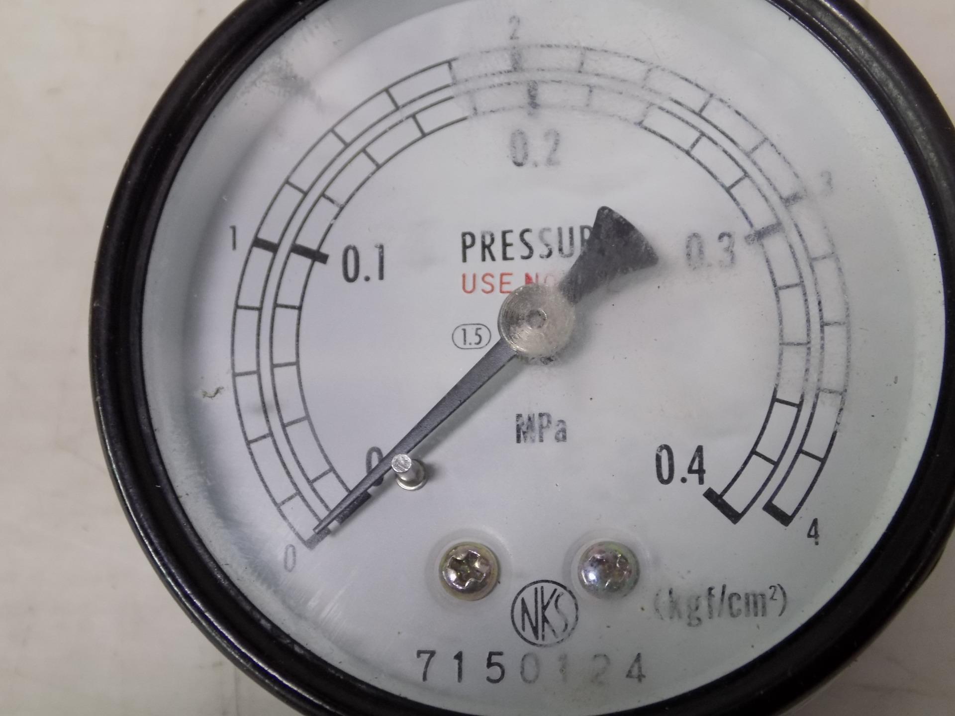 NKS 00.4MPa PRESSURE GAUGE 7150124 eBay