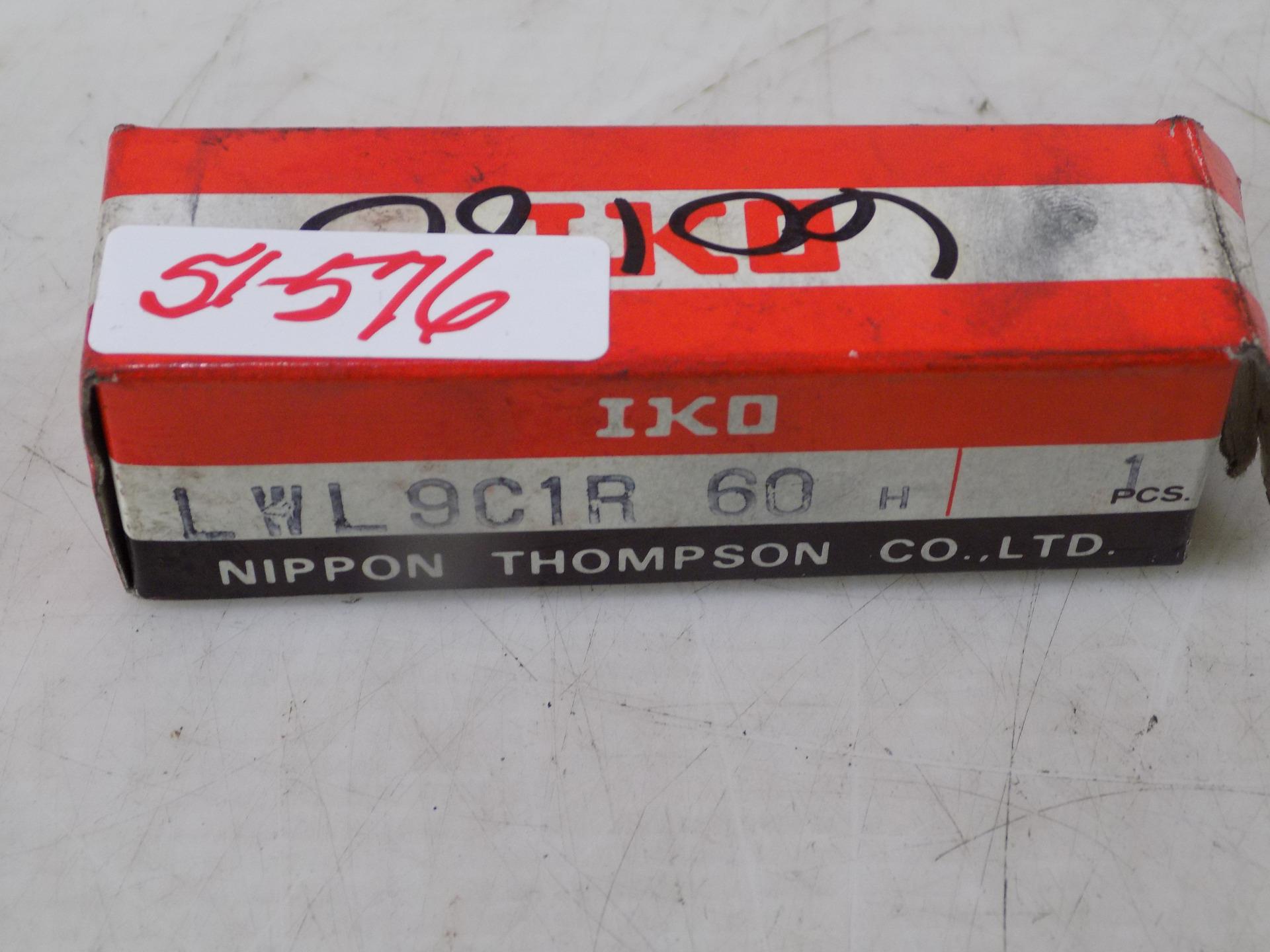NIPPON IKO LINEAR RAIL BEARING LWL9C1R 60 NIB