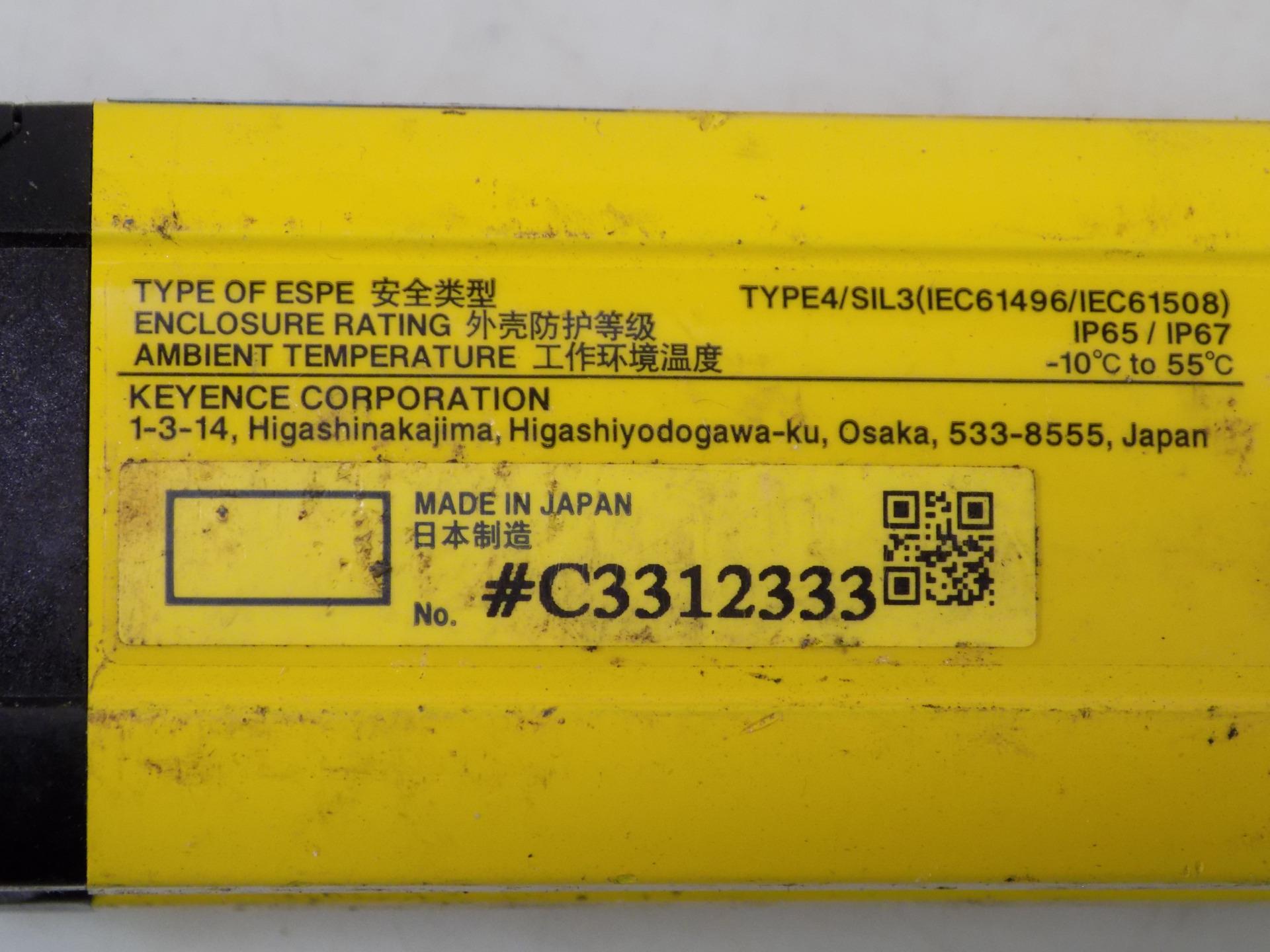 KEYENCE SAFETY LIGHT CURTAIN GL-R20H-R | eBay